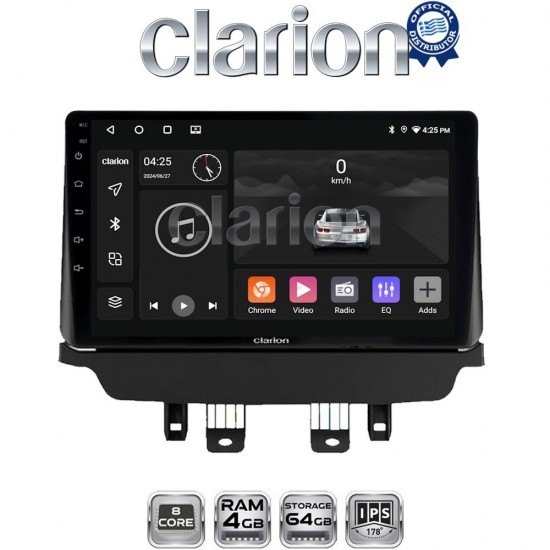 CLARION GL52442 Οθόνη OEM Multimedia Αυτοκινήτου για Mazda CX-3 2014 - 2021 (CarPlay/AndroidAuto/BT/GPS/WIFI/GPRS)
