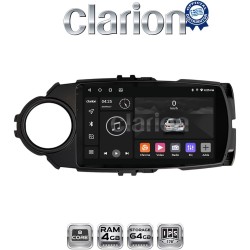 CLARION GL52454B Οθόνη OEM Multimedia Αυτοκινήτου για Toyota Yaris 2015 > 2019 (CarPlay/AndroidAuto/BT/GPS/WIFI/GPRS)