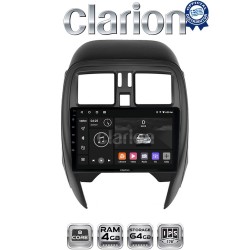 CLARION GL52460 Οθόνη OEM Multimedia Αυτοκινήτου για Nissan Micra K13 2010 > 2016 (CarPlay/AndroidAuto/BT/GPS/WIFI/GPRS)