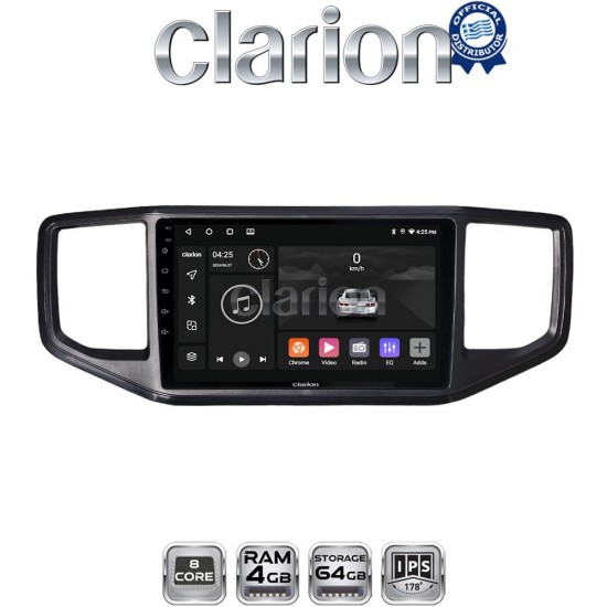 CLARION GL52486 Οθόνη OEM Multimedia Αυτοκινήτου για VW Amarok 2017 > 2021 (CarPlay/AndroidAuto/BT/GPS/WIFI/GPRS)