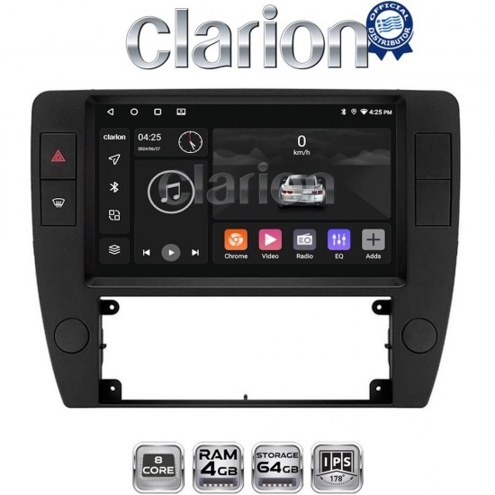 CLARION GL52501 Οθόνη OEM Multimedia Αυτοκινήτου για VW Passat 2000 > 2005 (CarPlay/AndroidAuto/BT/GPS/WIFI/GPRS)