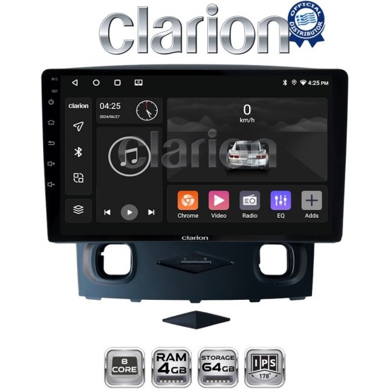 CLARION GL52553 Οθόνη OEM Multimedia Αυτοκινήτου για Ford Kuga 2008 > 2013 (CarPlay/AndroidAuto/BT/GPS/WIFI/GPRS)