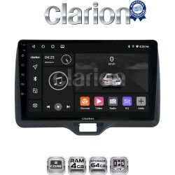 CLARION GL52554H Οθόνη OEM Multimedia Αυτοκινήτου για Toyota Yaris 2020 > 2023 (CarPlay/AndroidAuto/BT/GPS/WIFI/GPRS)