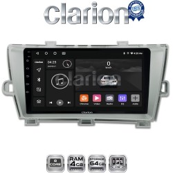 CLARION GL52561 Οθόνη OEM Multimedia Αυτοκινήτου για TOYOTA PRIUS 2009>2016 (CarPlay/AndroidAuto/BT/GPS/WIFI/GPRS)
