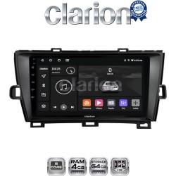 CLARION GL52561B Οθόνη OEM Multimedia Αυτοκινήτου για Toyota Prius 2009 > 2015 (CarPlay/AndroidAuto/BT/GPS/WIFI/GPRS)