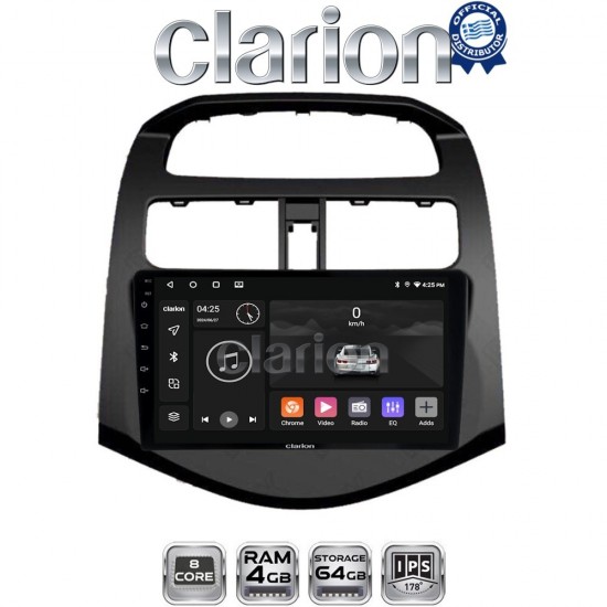 CLARION GL52589 Οθόνη OEM Multimedia Αυτοκινήτου για DAEWOO SPARK 2009>2016 (CarPlay/AndroidAuto/BT/GPS/WIFI/GPRS)