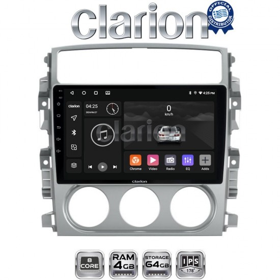 CLARION GL52641 Οθόνη OEM Multimedia Αυτοκινήτου για SUZUKI LIANA 2001>2008 (CarPlay/AndroidAuto/BT/GPS/WIFI/GPRS)