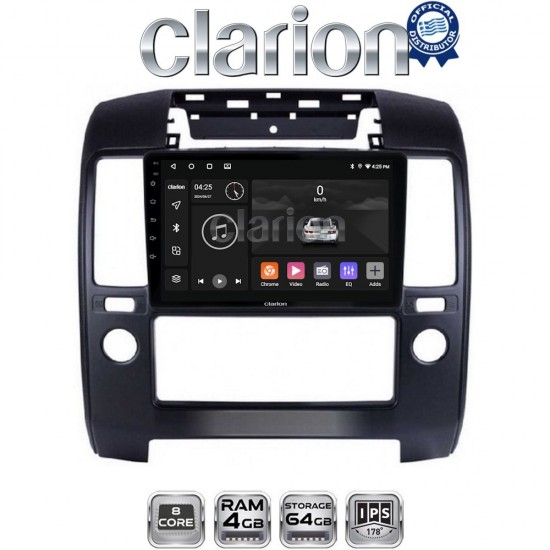 CLARION GL52684 Οθόνη OEM Multimedia Αυτοκινήτου για Nissan NV200 2009> (CarPlay/AndroidAuto/BT/GPS/WIFI/GPRS)