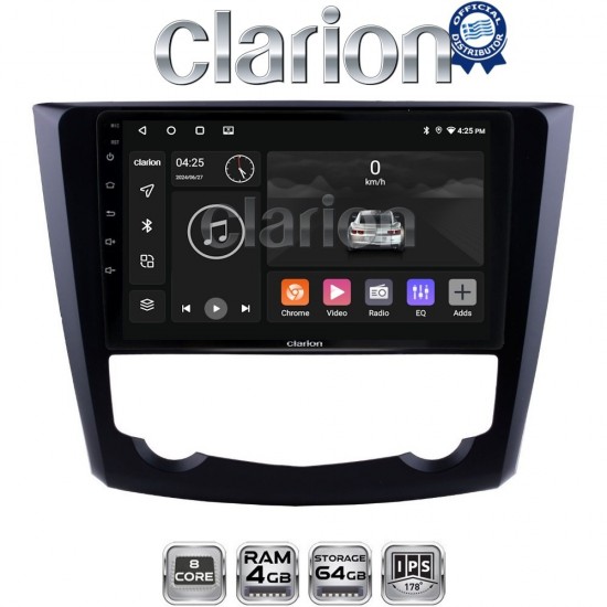 CLARION GL52688 Οθόνη OEM Multimedia Αυτοκινήτου για RENAULT KADJAR 2015> (CarPlay/AndroidAuto/BT/GPS/WIFI/GPRS)