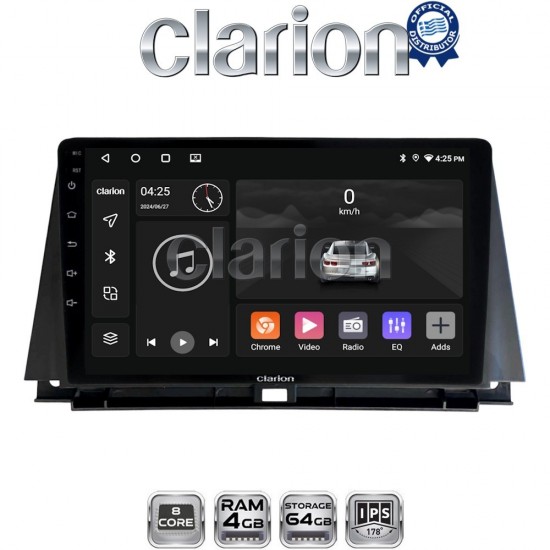 CLARION GL52702 Οθόνη OEM Multimedia Αυτοκινήτου για Lexus NX 2014 > 2016 (CarPlay/AndroidAuto/BT/GPS/WIFI/GPRS)