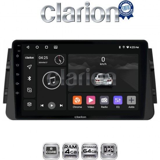 CLARION GL52714 Οθόνη OEM Multimedia Αυτοκινήτου για Nissan Micra (K14) 2017> (CarPlay/AndroidAuto/BT/GPS/WIFI/GPRS)