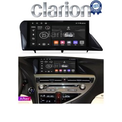 CLARION GL52800 Οθόνη OEM Multimedia Αυτοκινήτου για LEXUS RX 2009 > 2014 (CarPlay/AndroidAuto/BT/GPS/WIFI/GPRS)