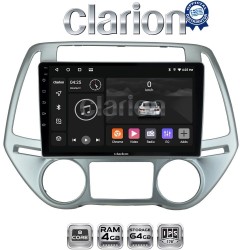 CLARION GL52840 Οθόνη OEM Multimedia Αυτοκινήτου για HYUNDAI i20 2008 > 2013 (CarPlay/AndroidAuto/BT/GPS/WIFI/GPRS)