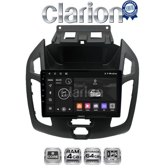 CLARION GL52858 Οθόνη OEM Multimedia Αυτοκινήτου για Ford Transit 2013 > 2015 (CarPlay/AndroidAuto/BT/GPS/WIFI/GPRS)