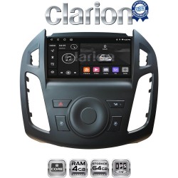 CLARION GL52858B Οθόνη OEM Multimedia Αυτοκινήτου για Ford Transit Connect 2013 > 2017 (CarPlay/AndroidAuto/BT/GPS/WIFI/GPRS)