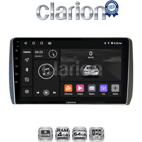 CLARION GL52885 Οθόνη OEM Multimedia Αυτοκινήτου για Toyota Urban - IST 2007 > 2016 (CarPlay/AndroidAuto/BT/GPS/WIFI/GPRS)
