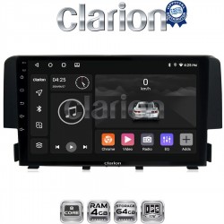 CLARION GL52941 Οθόνη OEM Multimedia Αυτοκινήτου για HONDA CIVIC 2016> (CarPlay/AndroidAuto/BT/GPS/WIFI/GPRS)