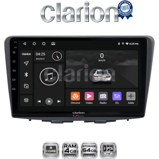 CLARION GL52955 Οθόνη OEM Multimedia Αυτοκινήτου για Suzuki Baleno 2015 > (CarPlay/AndroidAuto/BT/GPS/WIFI/GPRS)