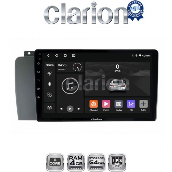 CLARION GL52957 Οθόνη OEM Multimedia Αυτοκινήτου για VOLVO V70-S60- XC70 2004 > 2007 (CarPlay/AndroidAuto/BT/GPS/WIFI/GPRS)