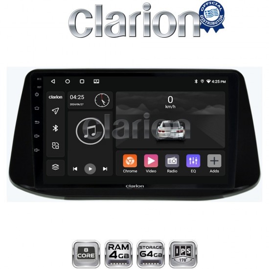 CLARION GL52960 Οθόνη OEM Multimedia Αυτοκινήτου για Hyundai i30 2018> (CarPlay/AndroidAuto/BT/GPS/WIFI/GPRS)