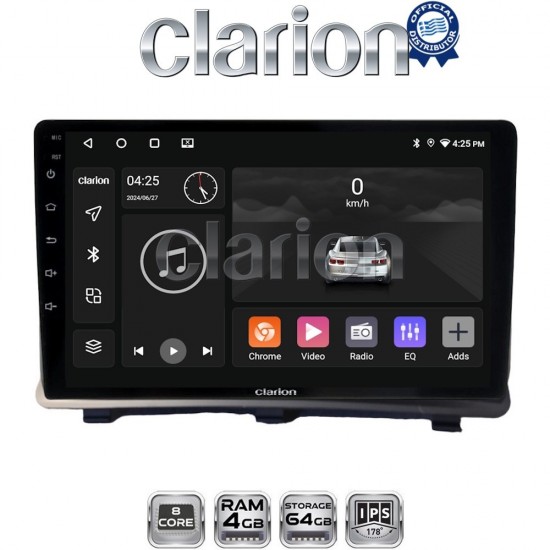CLARION GL52985 Οθόνη OEM Multimedia Αυτοκινήτου για Opel Antara 2006> (CarPlay/AndroidAuto/BT/GPS/WIFI/GPRS)