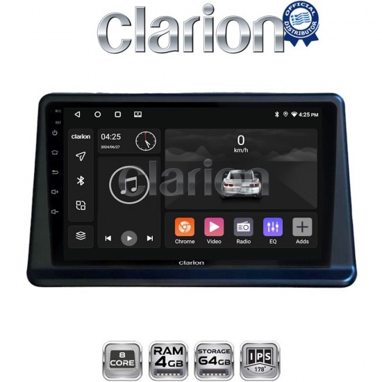 CLARION GL52998 Οθόνη OEM Multimedia Αυτοκινήτου για Mitsubishi Pajero 1996 > 2003 (CarPlay/AndroidAuto/BT/GPS/WIFI/GPRS)
