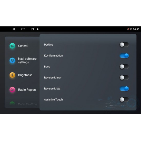 GL-500 (XDPX5S-6128) 6+128GB, 10.1 inch Οθόνη universal Tablet style Multimedia Αυτοκινήτου (CarPlay/AndroidAuto/BT/GPS/WIFI/GPRS)
