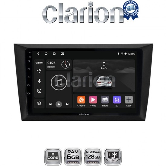 CLARION GL53004 Οθόνη OEM Multimedia Αυτοκινήτου για VW Golf 6 2008-2012 (CarPlay/AndroidAuto/BT/GPS/WIFI/GPRS)