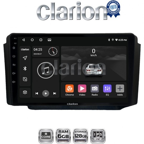 CLARION GL53013 Οθόνη OEM Multimedia Αυτοκινήτου για Ssangyong Rexton 2002>2006(CarPlay/AndroidAuto/BT/GPS/WIFI/GPRS)