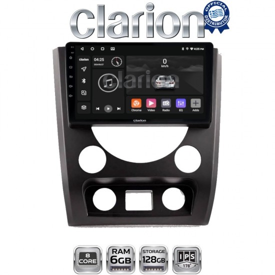 CLARION GL53014A Οθόνη OEM Multimedia Αυτοκινήτου για SsangYong Rexton 2015 > 2016 (CarPlay/AndroidAuto/BT/GPS/WIFI/GPRS)
