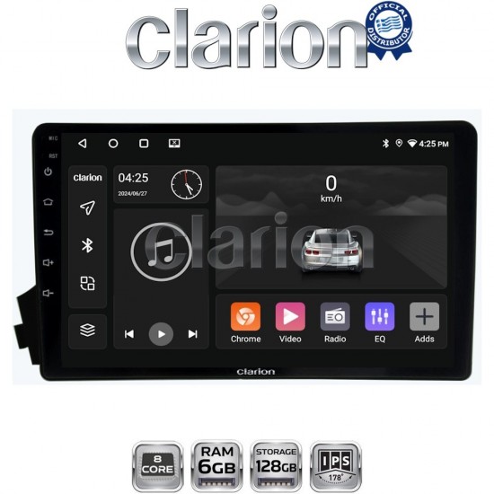 CLARION GL53015 Οθόνη OEM Multimedia Αυτοκινήτου για Ssangyong Actyon - Kyron 2006>2015(CarPlay/AndroidAuto/BT/GPS/WIFI/GPRS)