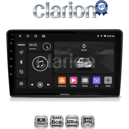 CLARION GL53019 Οθόνη OEM Multimedia Αυτοκινήτου για Opel AstraH, CorsaD, Suzuki Ignis (CarPlay/AndroidAuto/BT/GPS/WIFI/GPRS)