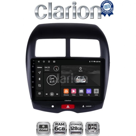 CLARION GL53026 Οθόνη OEM Multimedia Αυτοκινήτου για MITSUBISHI ASX 2008> (CarPlay/AndroidAuto/BT/GPS/WIFI/GPRS)