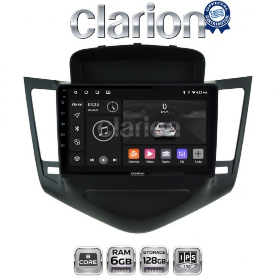 CLARION GL53045 Οθόνη OEM Multimedia Αυτοκινήτου για CHEVROLET CRUZE 2008>2013 (CarPlay/AndroidAuto/BT/GPS/WIFI/GPRS)