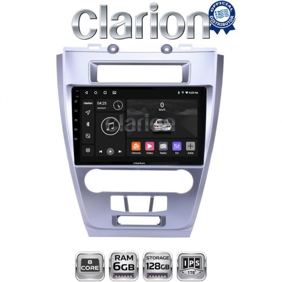 CLARION GL53047 Οθόνη OEM Multimedia Αυτοκινήτου για Ford Fusion 2012>2017 (CarPlay/AndroidAuto/BT/GPS/WIFI/GPRS)