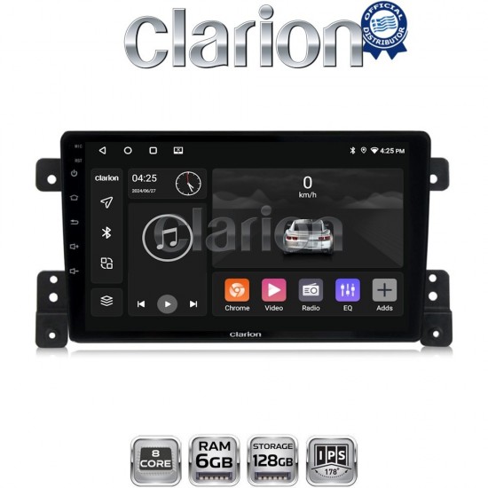 CLARION GL53053 Οθόνη OEM Multimedia Αυτοκινήτου για SUZUKI G.VITARA 2005>2015 (CarPlay/AndroidAuto/BT/GPS/WIFI/GPRS)
