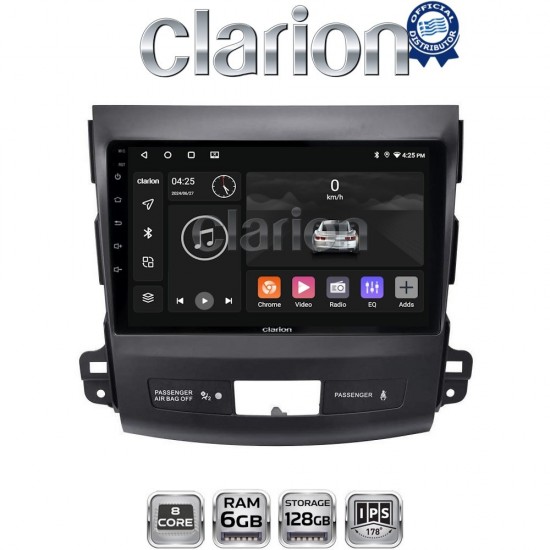 CLARION GL53056 Οθόνη OEM Multimedia Αυτοκινήτου για OUTLANDER, C CROSSER,4007 2006>2012 (CarPlay/AndroidAuto/BT/GPS/WIFI/GPRS)