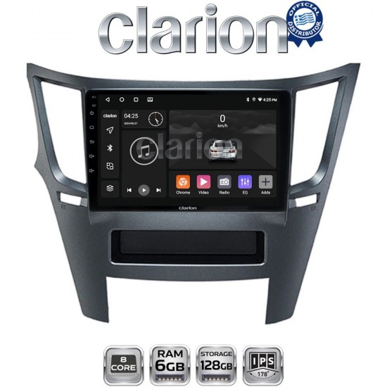 CLARION GL53061 Οθόνη OEM Multimedia Αυτοκινήτου για Subaru Legacy-Outback 2009>2013 (CarPlay/AndroidAuto/BT/GPS/WIFI/GPRS)