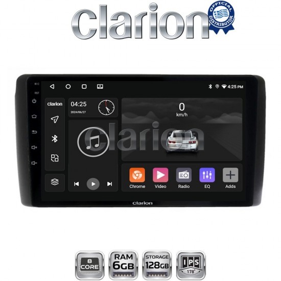 CLARION GL53070 Οθόνη OEM Multimedia Αυτοκινήτου για Nissan Leaf 2009 > 2017 (CarPlay/AndroidAuto/BT/GPS/WIFI/GPRS)