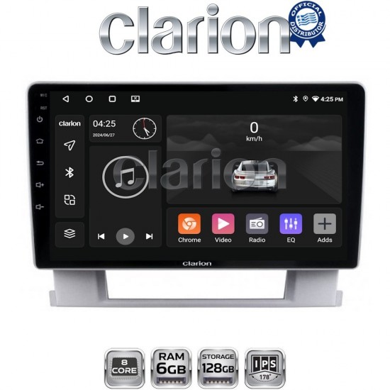 CLARION GL53072 Οθόνη OEM Multimedia Αυτοκινήτου για OPEL ASTRA J 2011>2015 (CarPlay/AndroidAuto/BT/GPS/WIFI/GPRS)