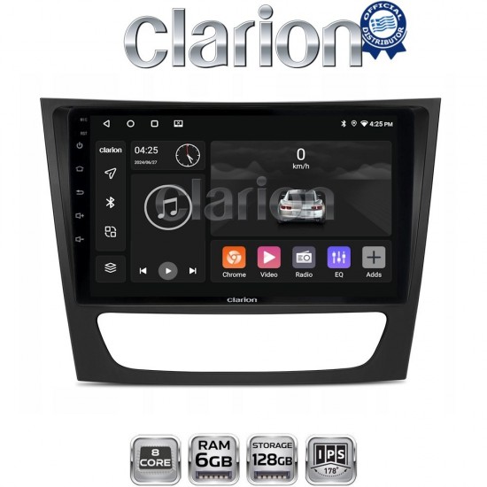 CLARION GL53090 Οθόνη OEM Multimedia Αυτοκινήτου για MERCEDES E class (W211) (CarPlay/AndroidAuto/BT/GPS/WIFI/GPRS)