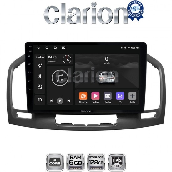 CLARION GL53114 Οθόνη OEM Multimedia Αυτοκινήτου για OPEL INSIGNIA 2007-2013 (CarPlay/AndroidAuto/BT/GPS/WIFI/GPRS)