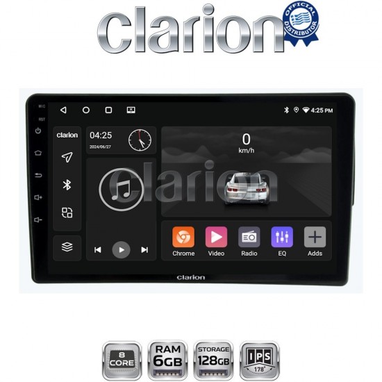 CLARION GL53198 Οθόνη OEM Multimedia Αυτοκινήτου για Fiat 500 2017 > (CarPlay/AndroidAuto/BT/GPS/WIFI/GPRS)