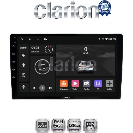 CLARION GL53200 Οθόνη OEM Multimedia Αυτοκινήτου για Nissan Navara 1998 > 2004 (CarPlay/AndroidAuto/BT/GPS/WIFI/GPRS)
