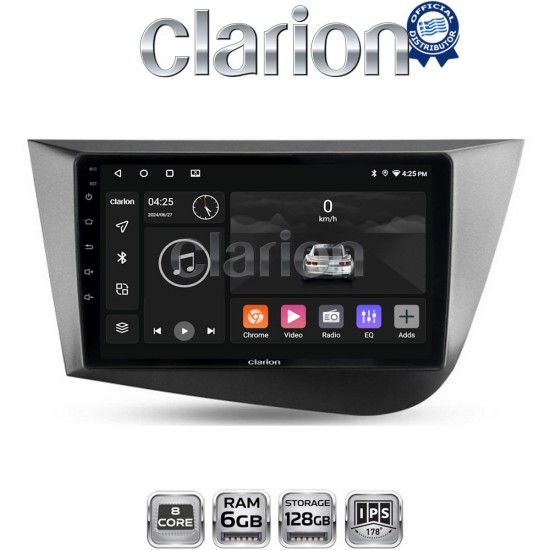 CLARION GL53217 Οθόνη OEM Multimedia Αυτοκινήτου για Seat Leon 2005>2012 (CarPlay/AndroidAuto/BT/GPS/WIFI/GPRS)