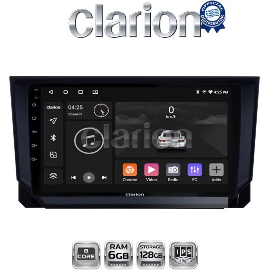 CLARION GL53222 Οθόνη OEM Multimedia Αυτοκινήτου για Seat Ibiza - Arona 2018> (CarPlay/AndroidAuto/BT/GPS/WIFI/GPRS)