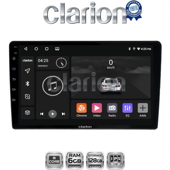 CLARION GL53237 Οθόνη OEM Multimedia Αυτοκινήτου για Ford Focus 1998 > 2004 (CarPlay/AndroidAuto/BT/GPS/WIFI/GPRS)