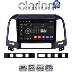 CLARION GL53239 Οθόνη OEM Multimedia Αυτοκινήτου για Hyundai SantaFe 2006 > 2013 (CarPlay/AndroidAuto/BT/GPS/WIFI/GPRS)