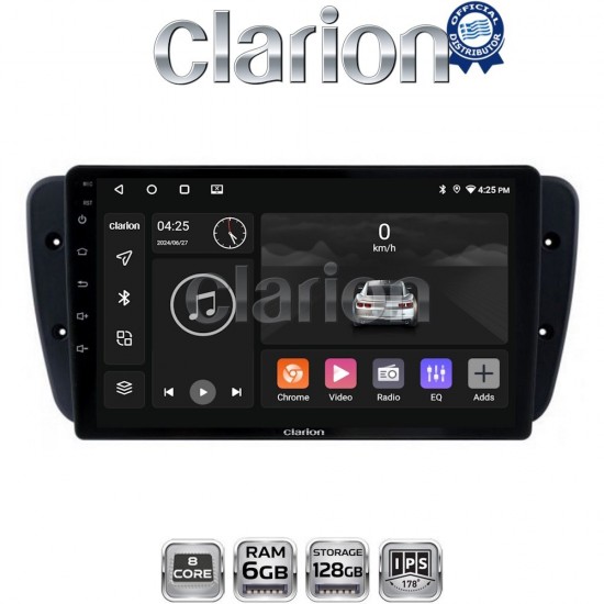 CLARION GL53246 Οθόνη OEM Multimedia Αυτοκινήτου για Seat Ibiza 2008 > 2015 (CarPlay/AndroidAuto/BT/GPS/WIFI/GPRS)