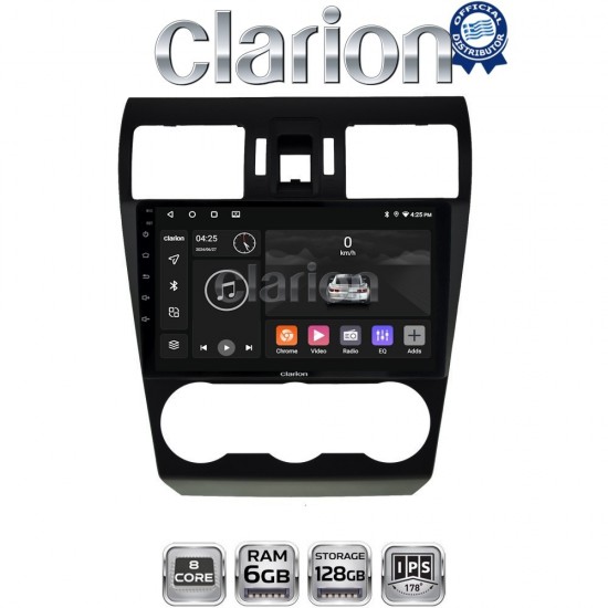 CLARION GL53262 Οθόνη OEM Multimedia Αυτοκινήτου για SUBARU IMPREZA-FORESTER 2013> (CarPlay/AndroidAuto/BT/GPS/WIFI/GPRS)